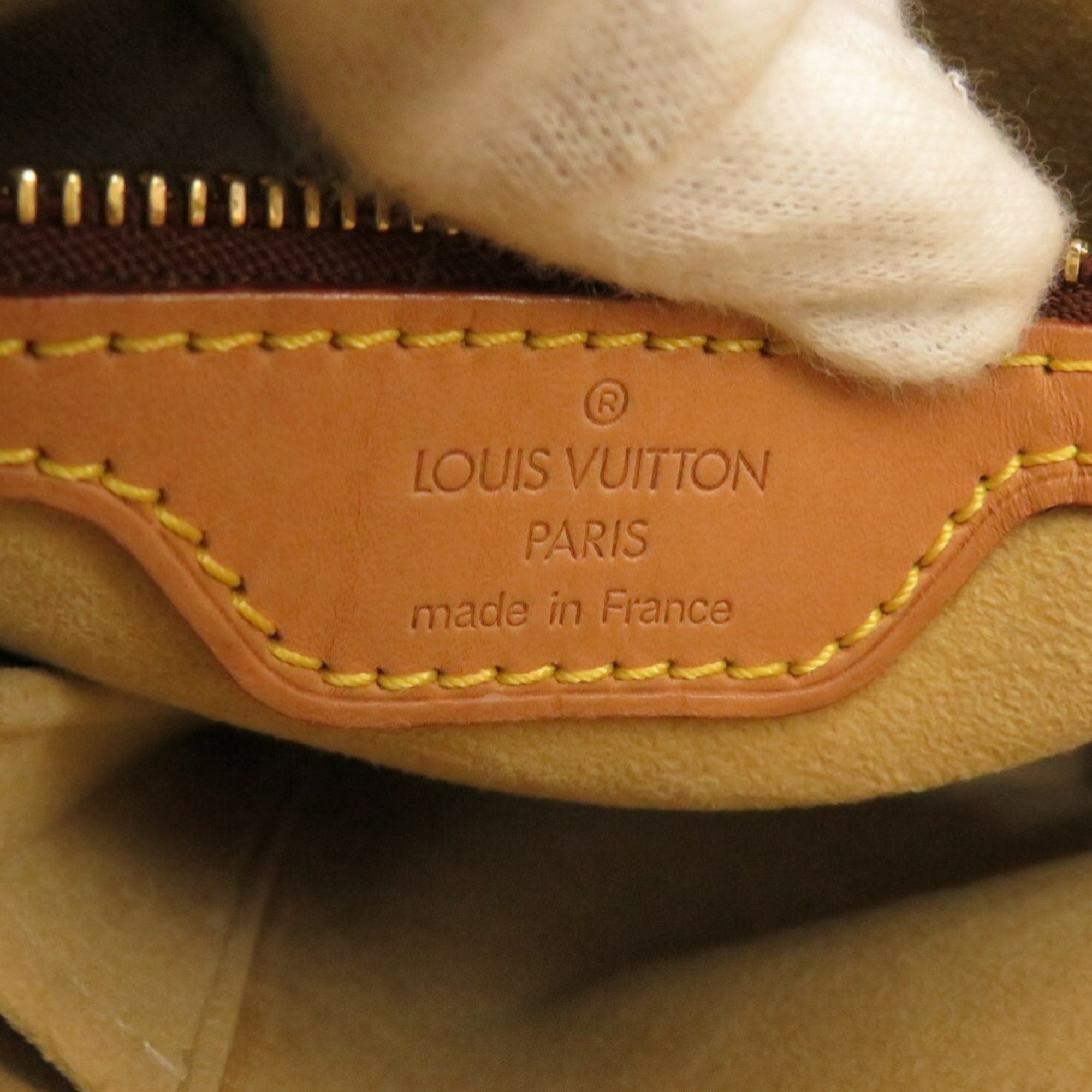Louis Vuitton Brown Monogram Shoulder Bag (Pre-Owned)