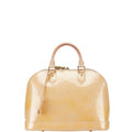 Louis Vuitton Beige Poodle Monogram Vernis Handbag (Pre-Owned)