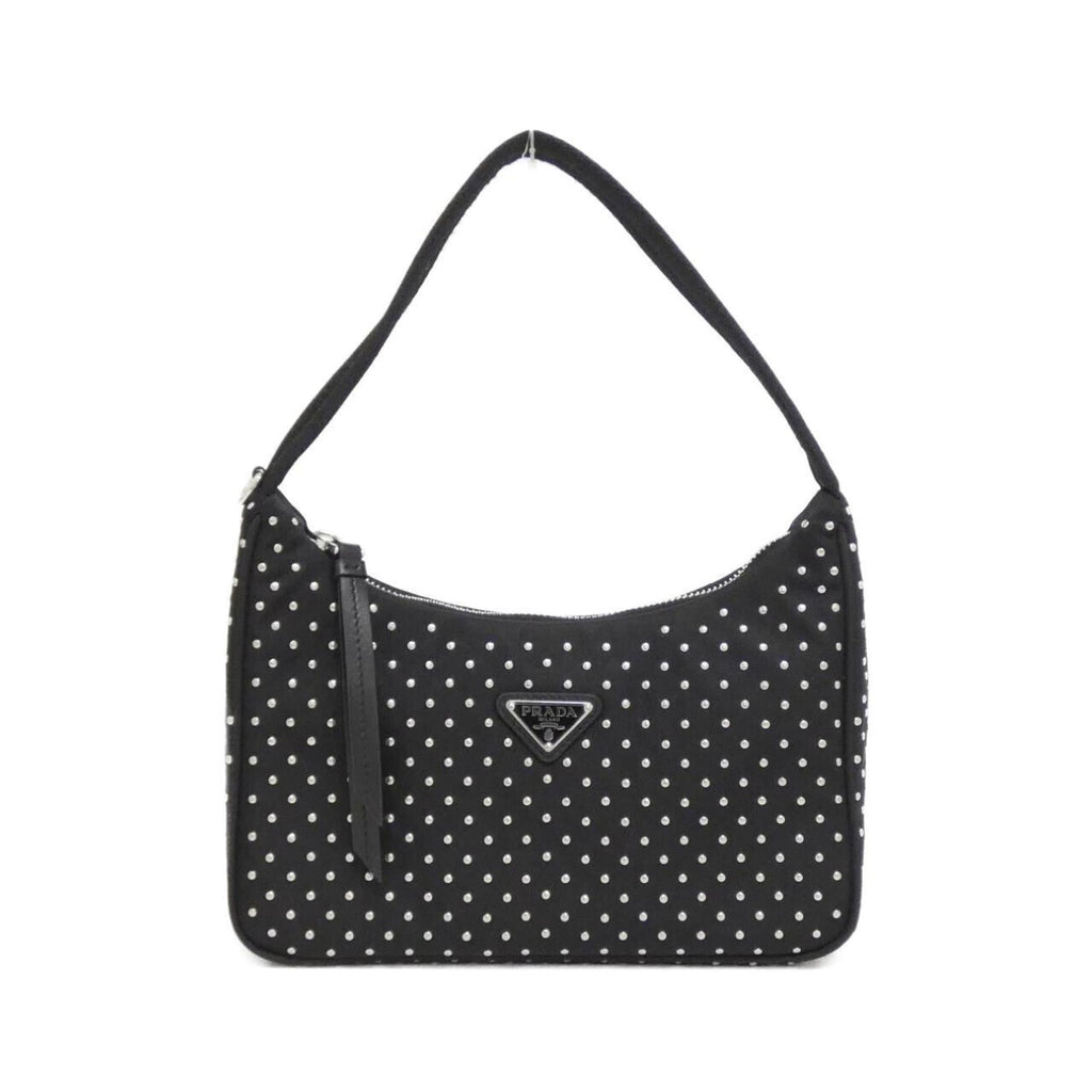 Prada Nero Vela Shoulder Bag (Pre-Owned)
