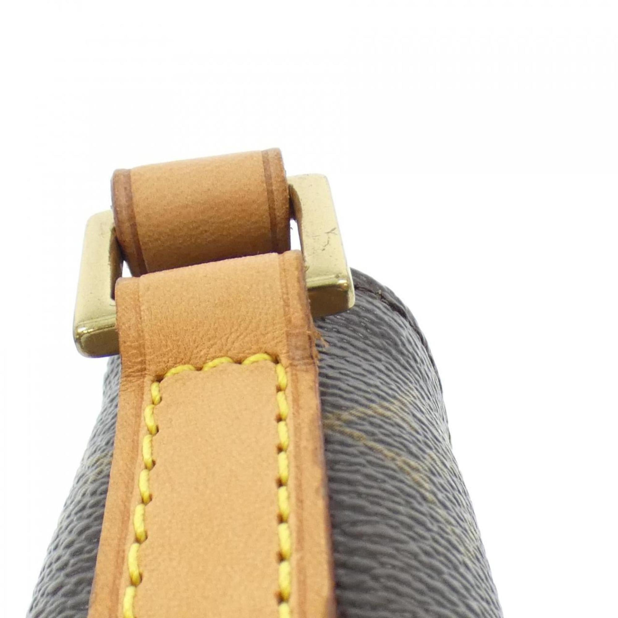 Louis Vuitton Brown Marron Monogram Panda Coated Canvas Shoulder Bag (Pre-Owned)