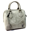 Louis Vuitton Gray Leather Handbag (Pre-Owned)