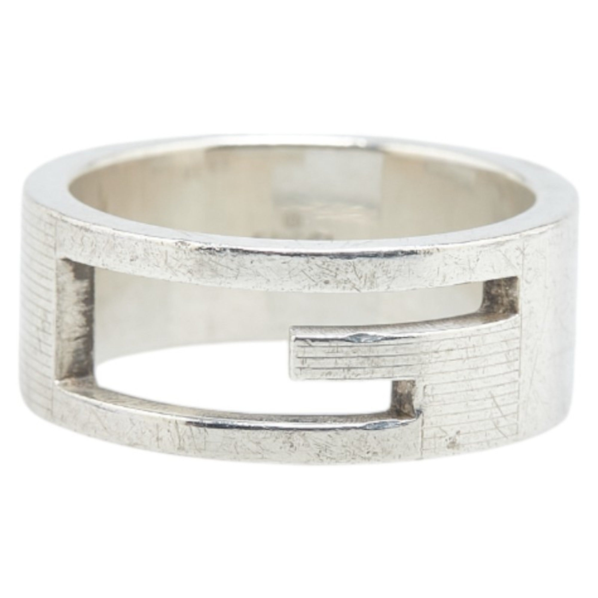 Gucci Silver 925 Band Ring (Pre-Owned)