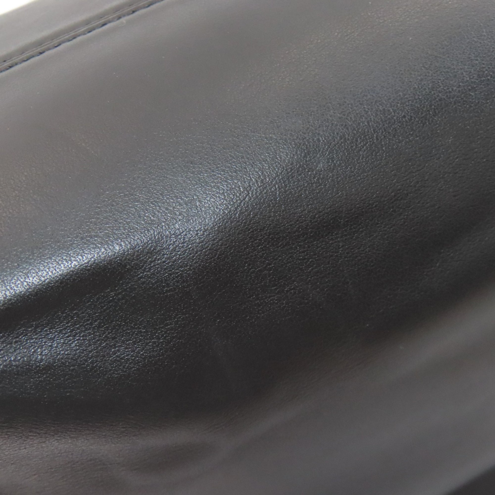 Fendi Black Leather Backpack (Pre-Owned)