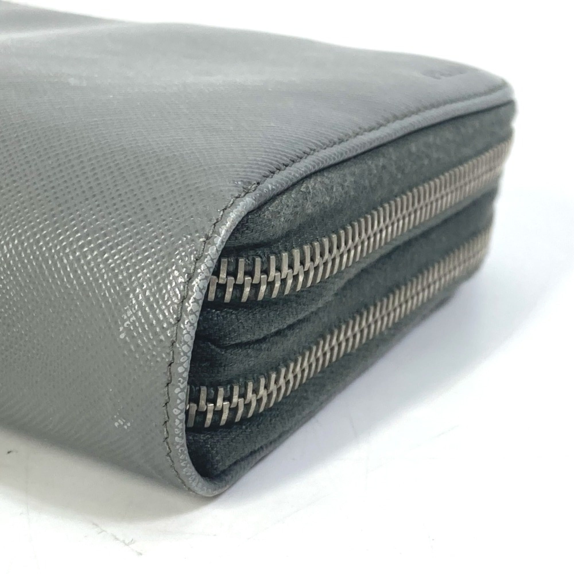 Prada Gray Other Long Wallet (Bi-Fold) (Pre-Owned)