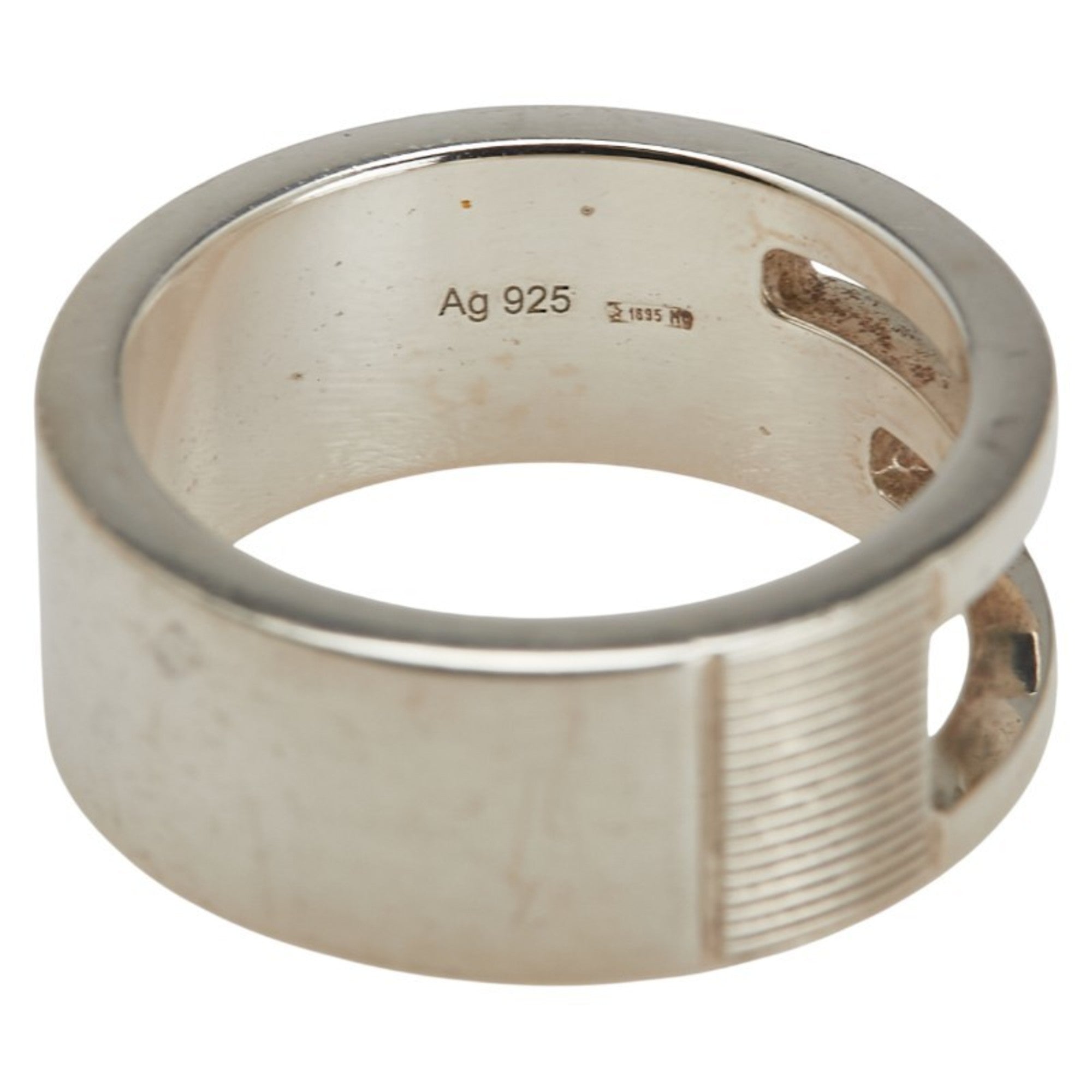 Gucci Silver Silver 925 Band Ring (Pre-Owned)