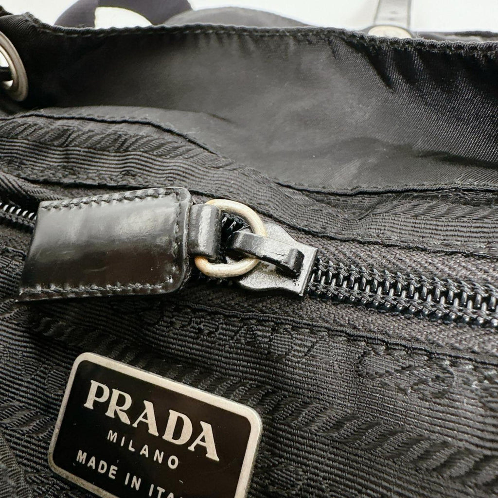 Prada Black Nylon Backpack (Pre-Owned)