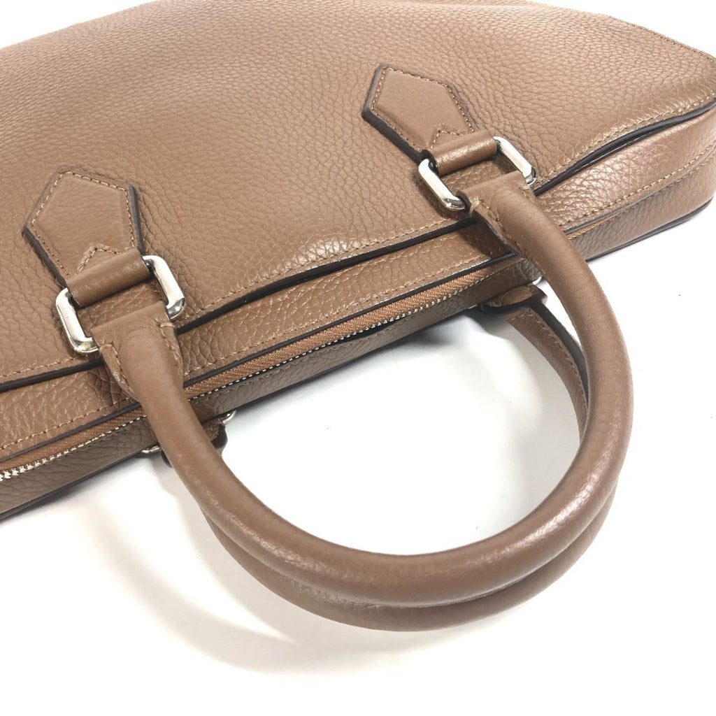 Louis Vuitton Brown Leather Briefcase Handbag Tote Bag (Pre-Owned)