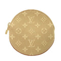 Louis Vuitton Beige Monogram Mini Coin Purse/Coin Case (Pre-Owned)