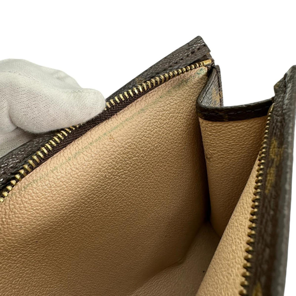 Louis Vuitton Brown Monogram Canvas Pochette Pouch Wash Bag (Pre-Owned)