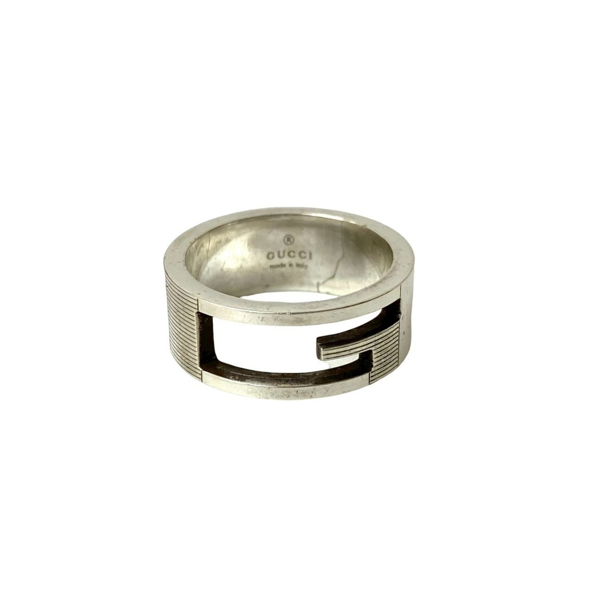 Gucci Silver Silver 925 Band Ring (Pre-Owned)