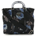 Prada Black Nylon Handbag Shoulder Bag Tote Bag (Pre-Owned)