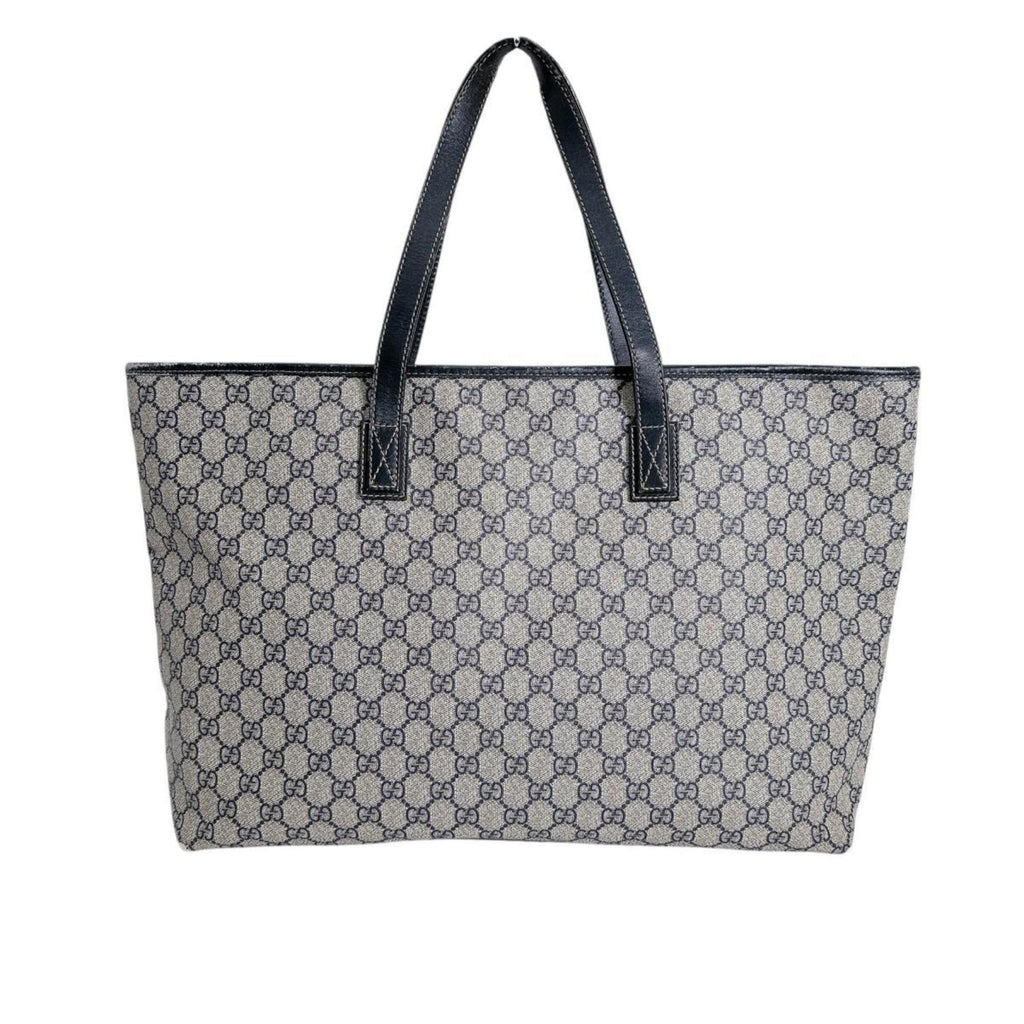 Gucci Gray Pvc Tote Bag (Pre-Owned)