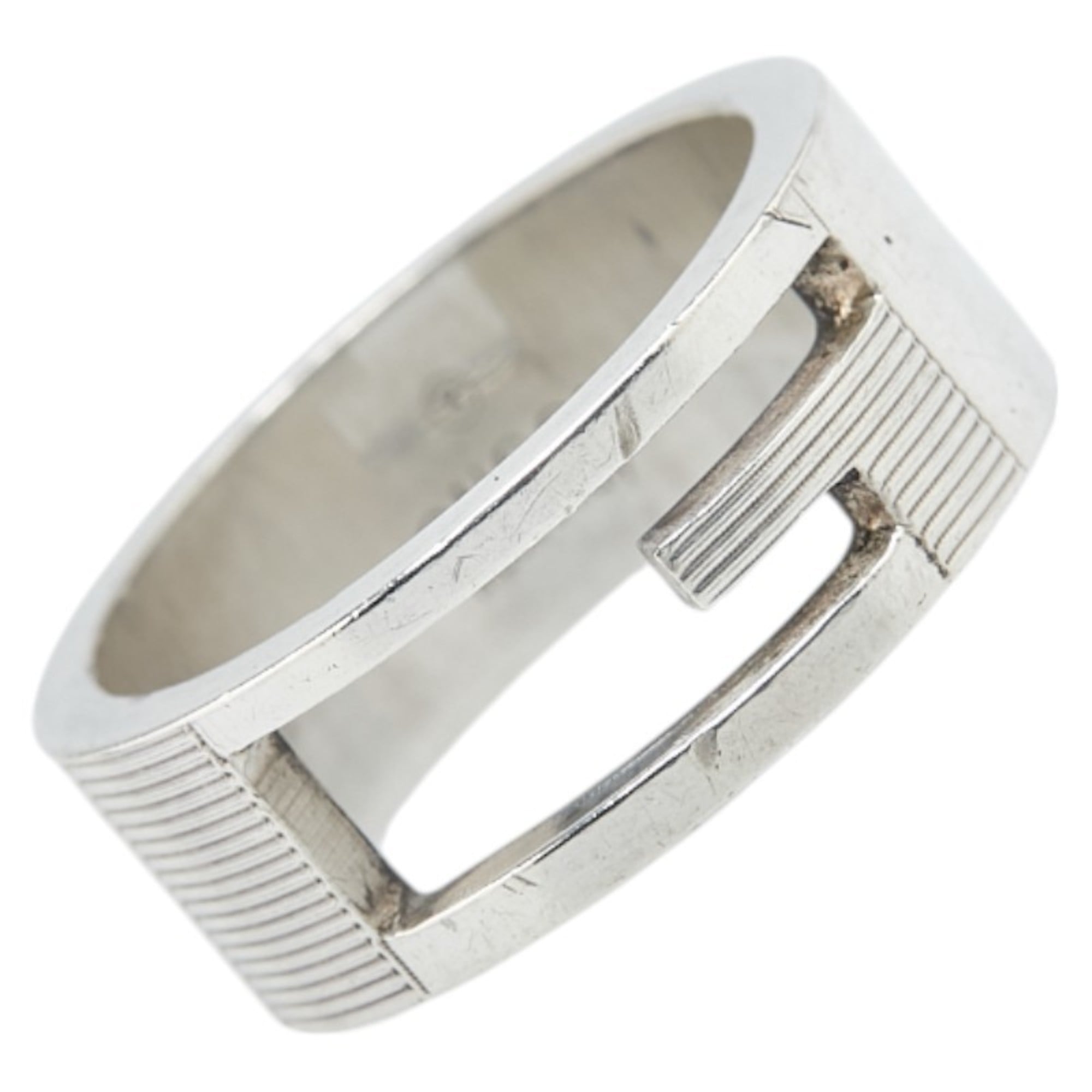Gucci Silver Silver 925 Band Ring (Pre-Owned)