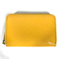 Gucci Yellow Patent Leather Coin Purse/Coin Case (Pre-Owned)