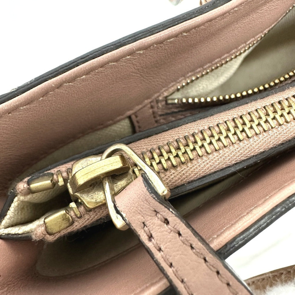 Gucci Beige Handbag Tote Bag (Pre-Owned)