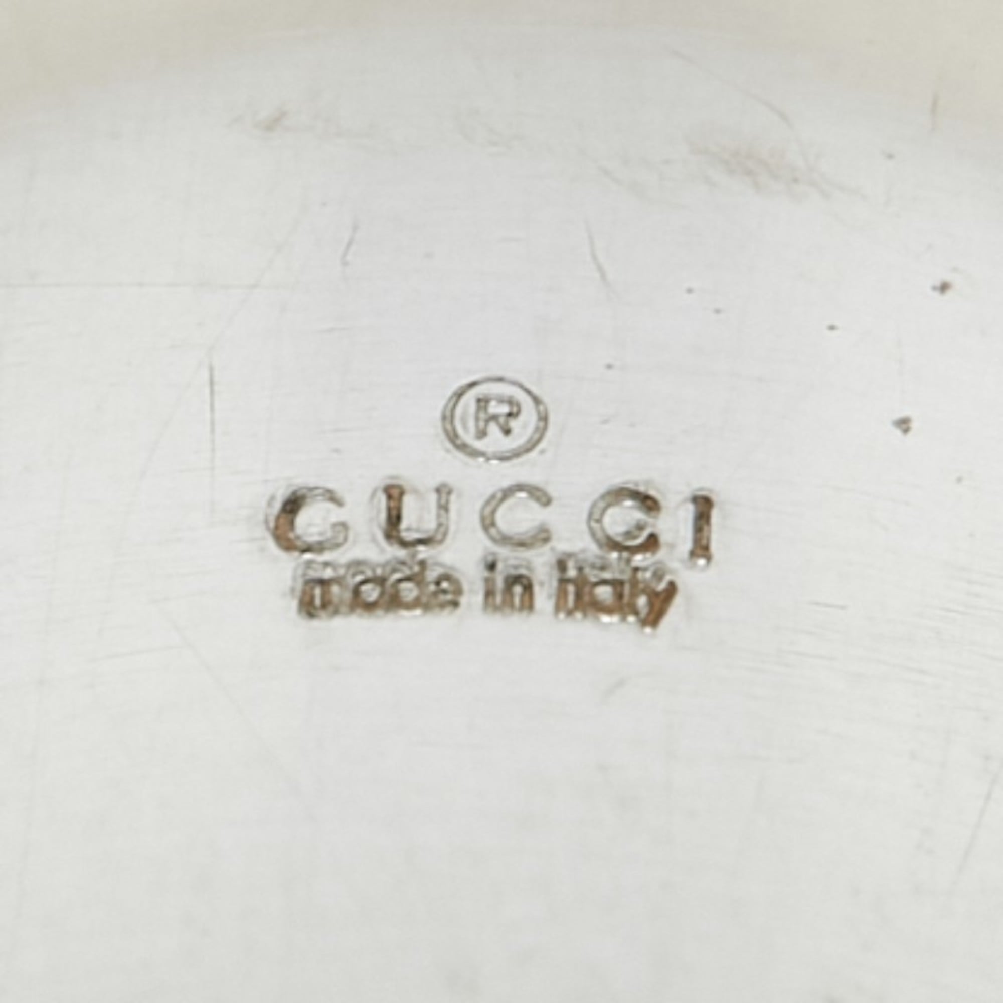 Gucci Silver Silver 925 Band Ring (Pre-Owned)