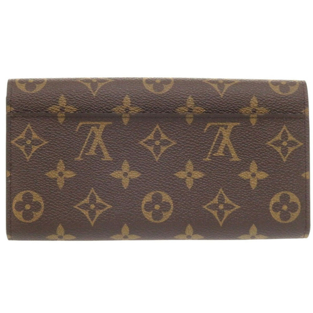 Louis Vuitton Brown Monogram Monogram Long Wallet (Bi-Fold) (Pre-Owned)