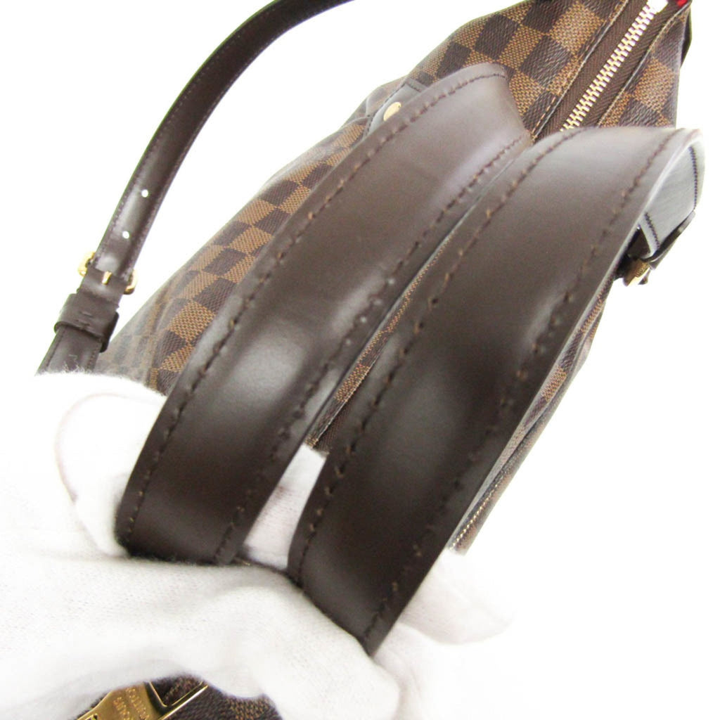Louis Vuitton Damier Ebene Damier Canvas Handbag Shoulder Bag (Pre-Owned)
