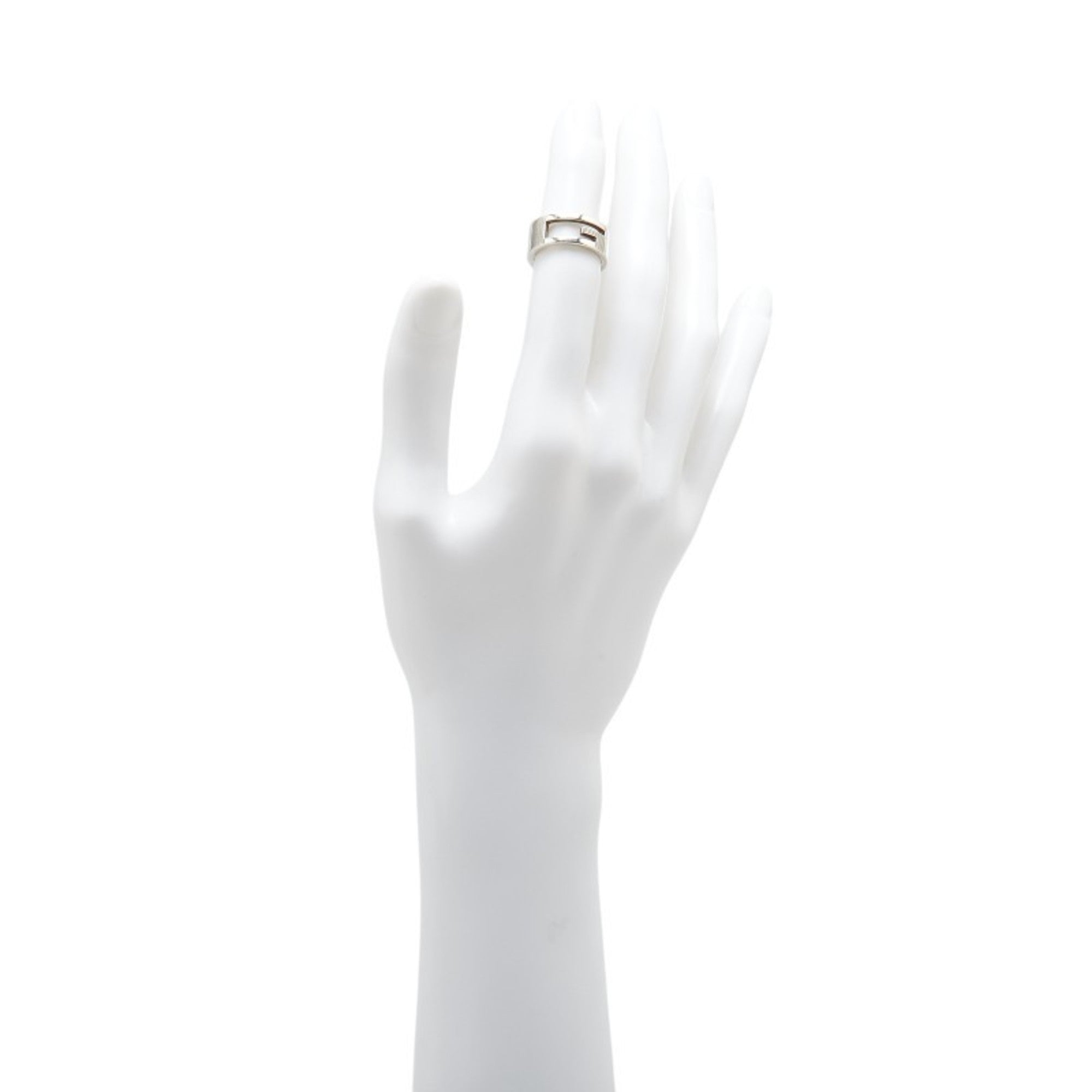Gucci Silver 925 Band Ring (Pre-Owned)