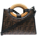 Fendi Brown Leather Handbag (Pre-Owned)