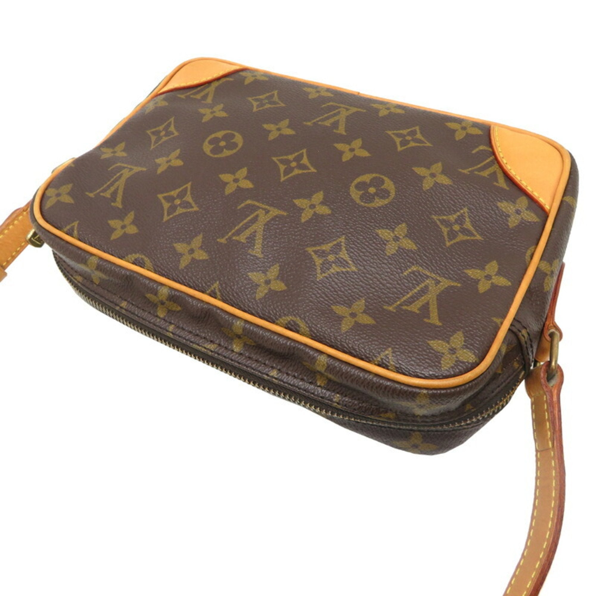 Louis Vuitton Brown Monogram Shoulder Bag (Pre-Owned)
