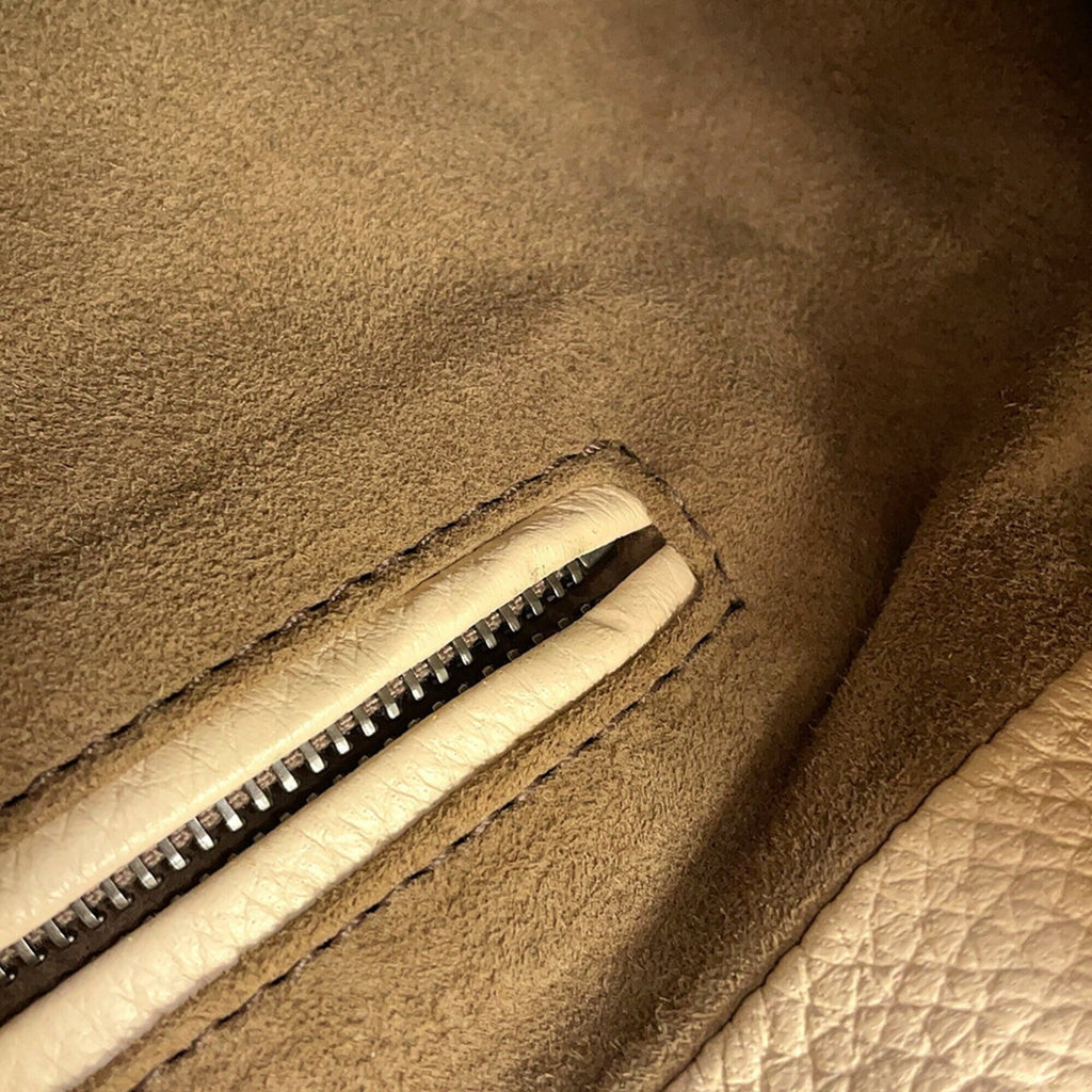 Bottega Veneta Black Ivory Leather Handbag (Pre-Owned)