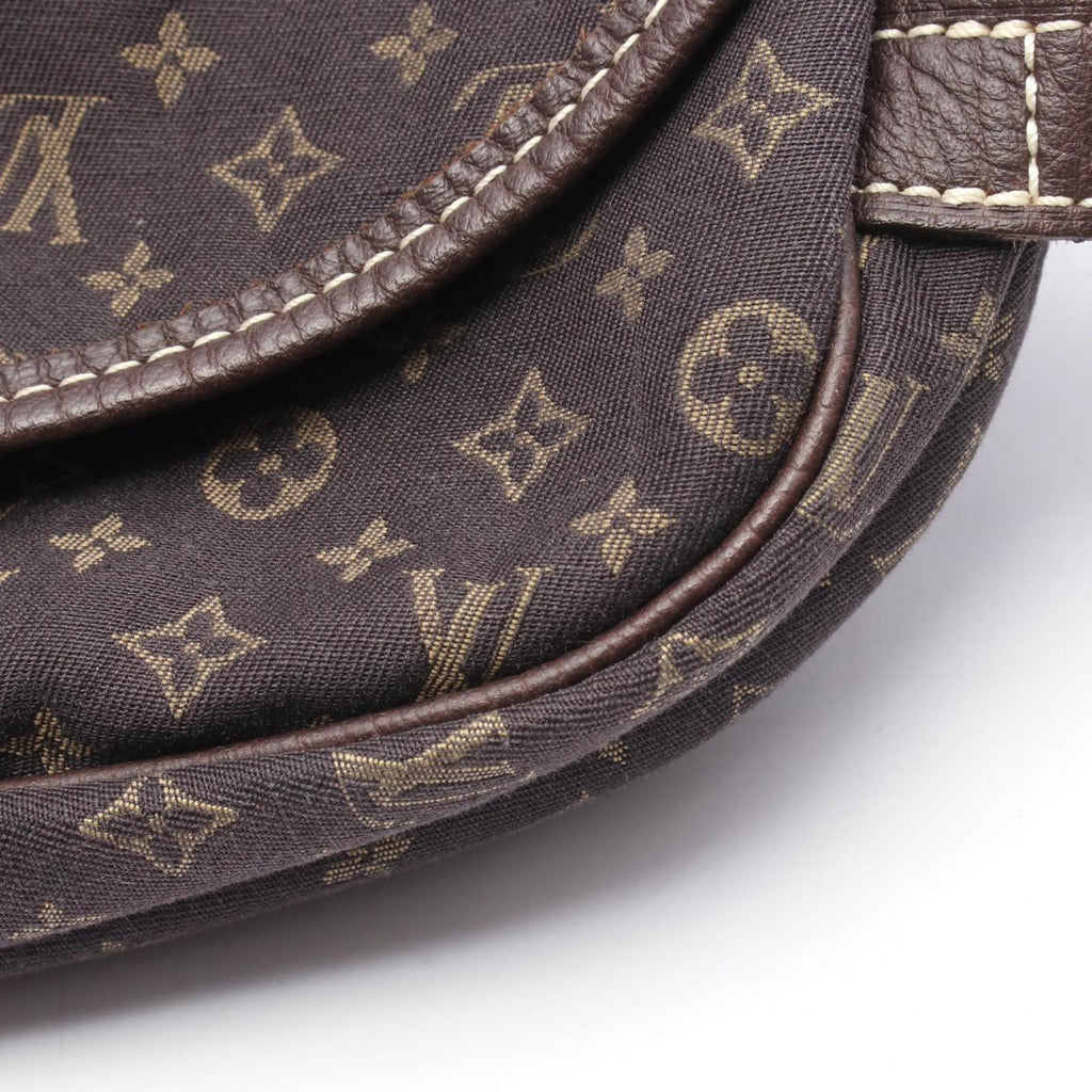 Louis Vuitton Brown Canvas Monogram Mini Leather Shoulder Bag (Pre-Owned)