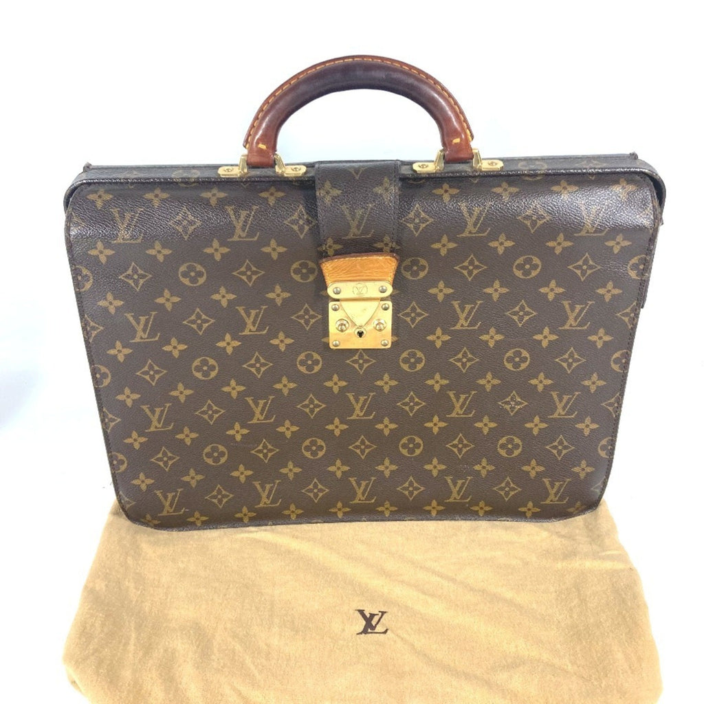 Louis Vuitton Brown Monogram Monogram Briefcase (Pre-Owned)