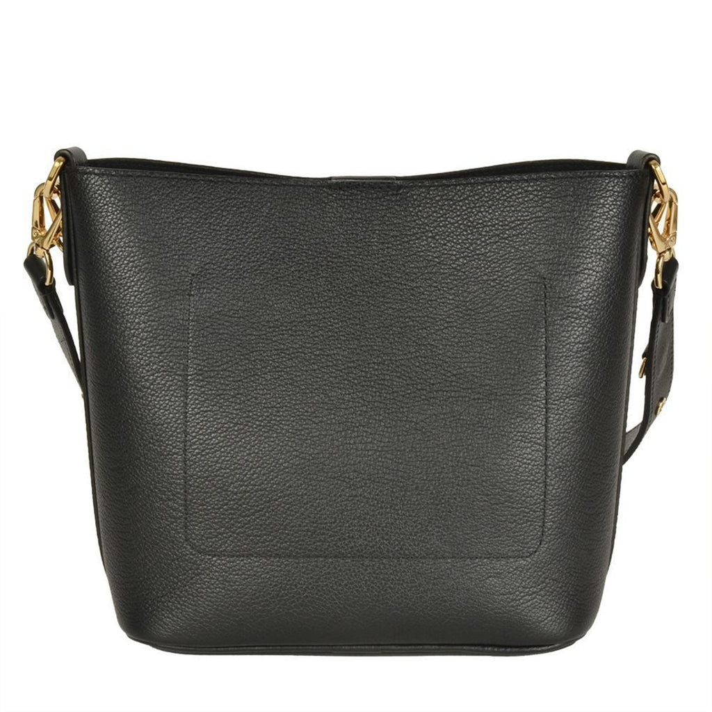 Louis Vuitton Black Noir Leather Shoulder Bag (Pre-Owned)