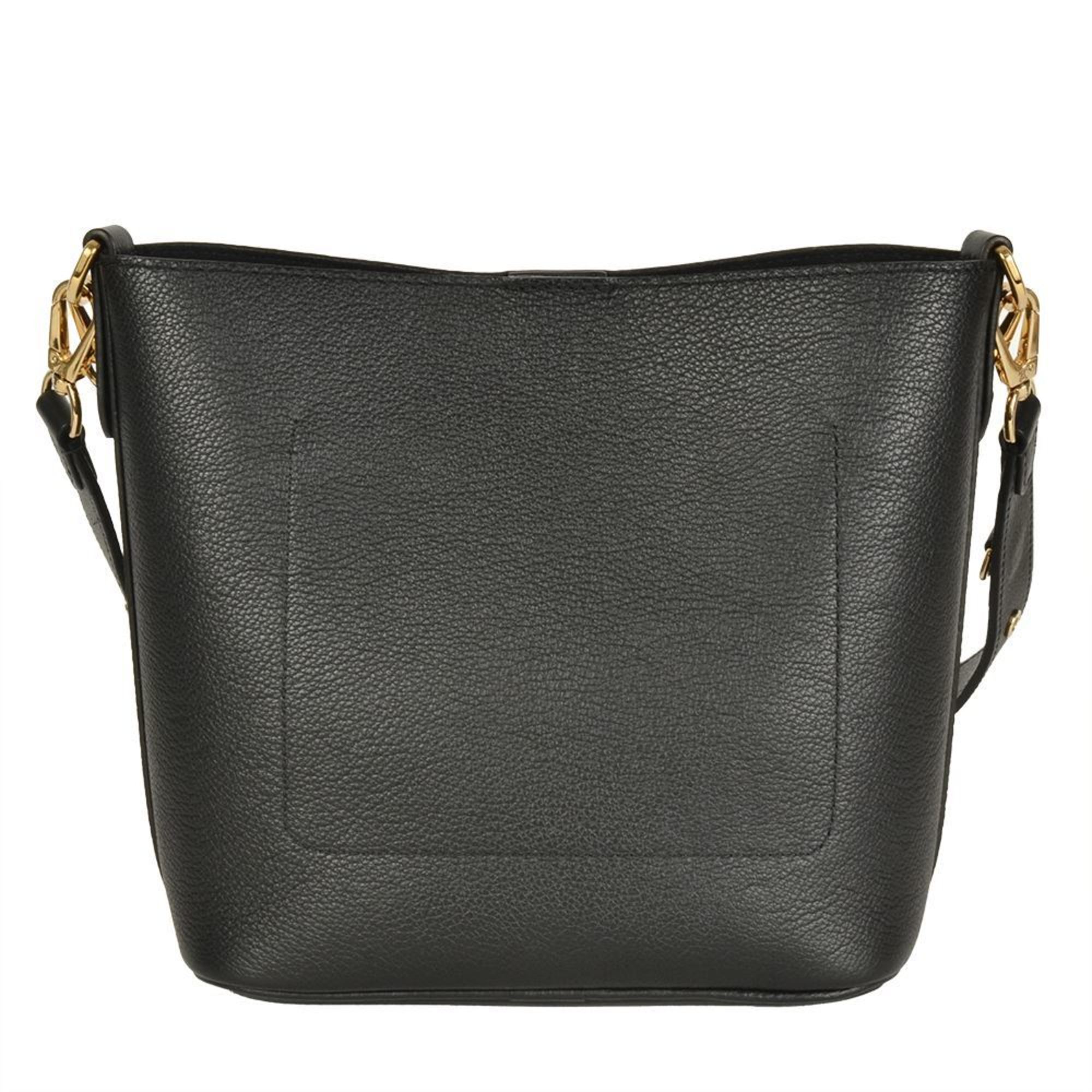Louis Vuitton Black Noir Leather Shoulder Bag (Pre-Owned)