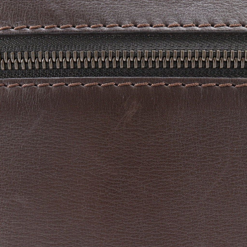 Louis Vuitton Brown Coffee Leather Shoulder Bag (Pre-Owned)