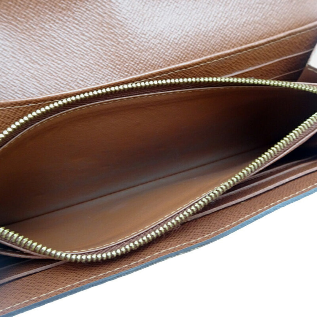 Louis Vuitton Brown Monogram Monogram Long Wallet (Bi-Fold) (Pre-Owned)