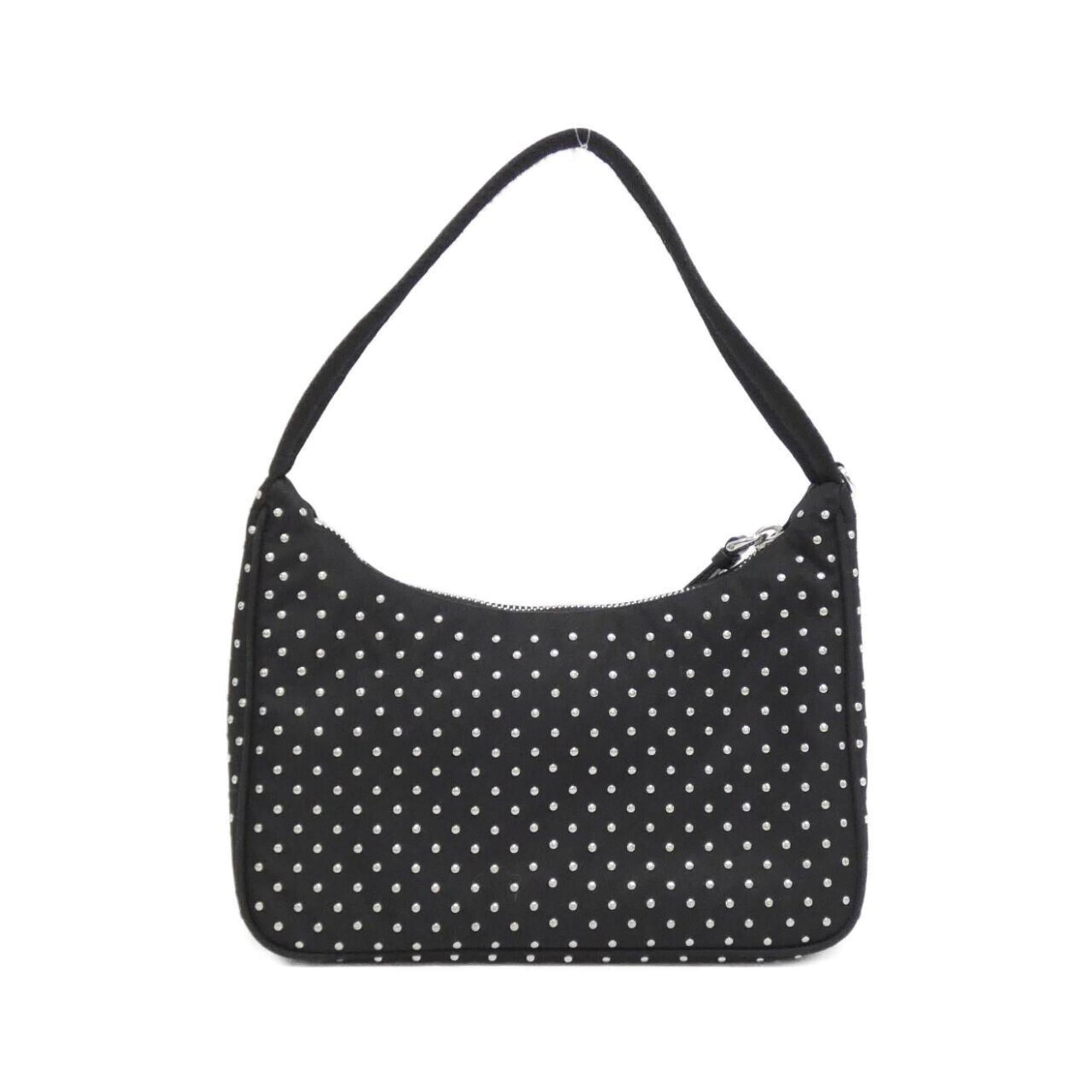Prada Nero Vela Shoulder Bag (Pre-Owned)