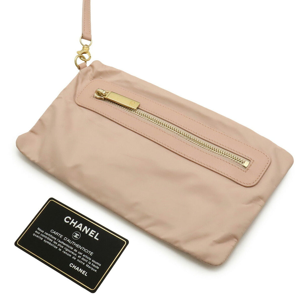 Chanel Blue Pink Leather Backpack (Pre-Owned)