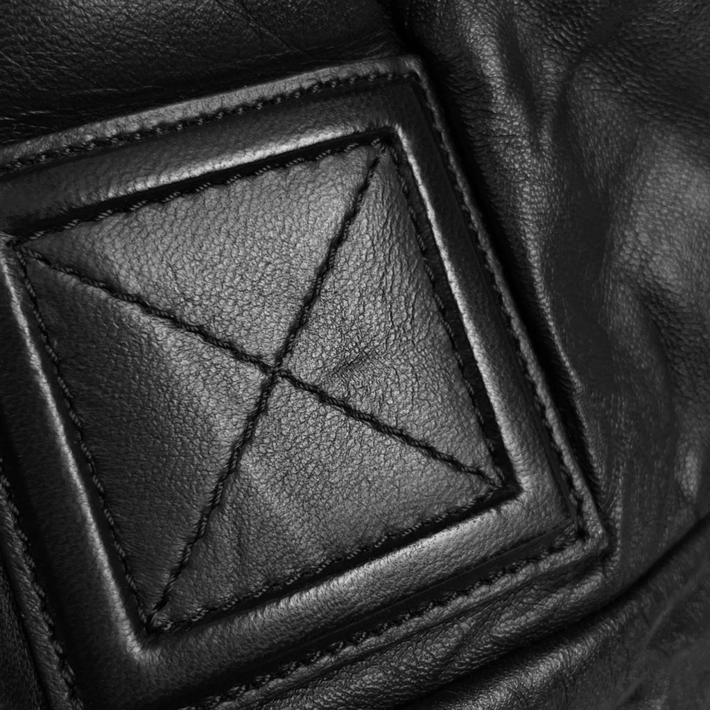 Chanel Black Leather Handbag Tote Bag (Pre-Owned)