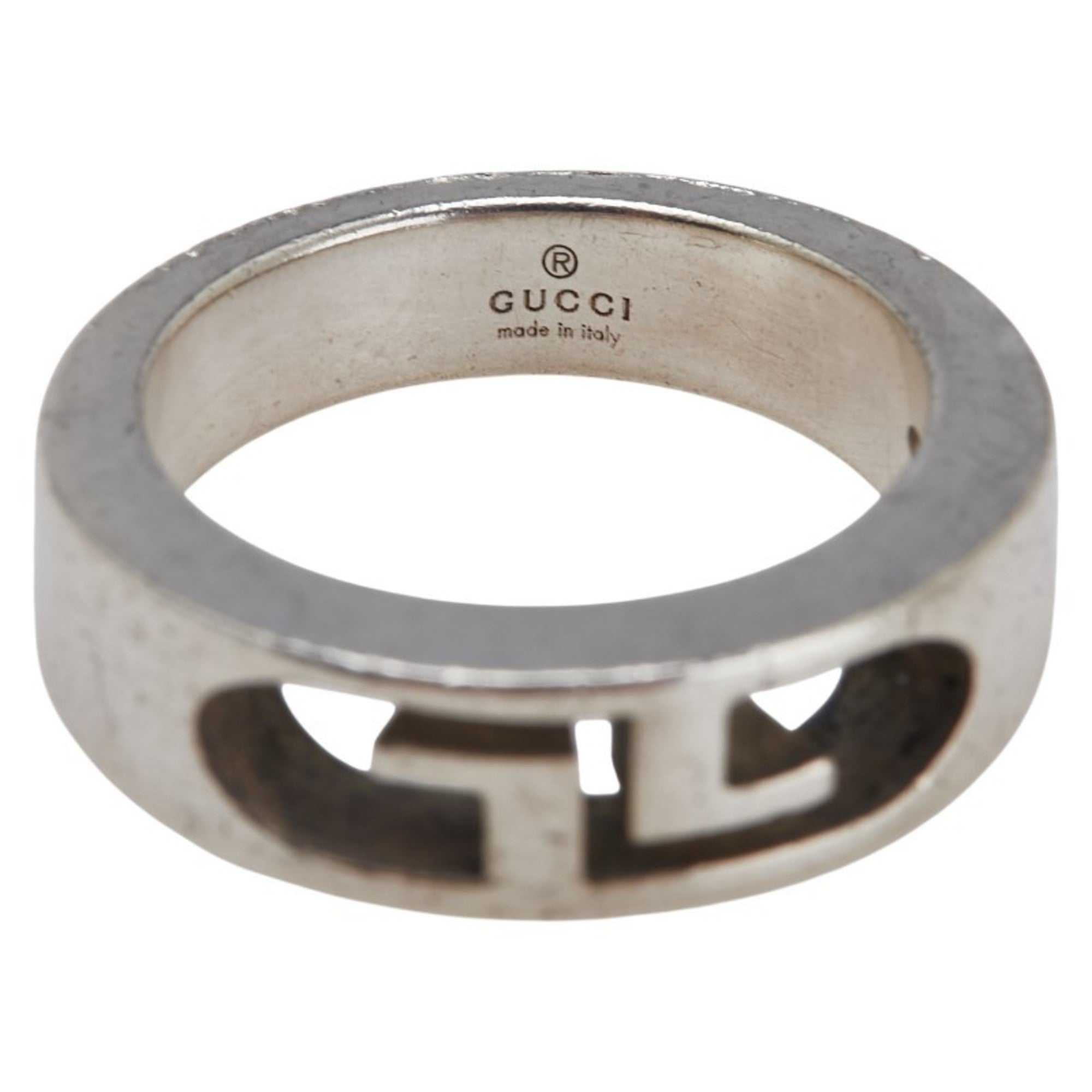 Gucci Silver Silver 925 Band Ring (Pre-Owned)