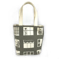 Chanel Gray Cloth Shoulder Bag (Pre-Owned)