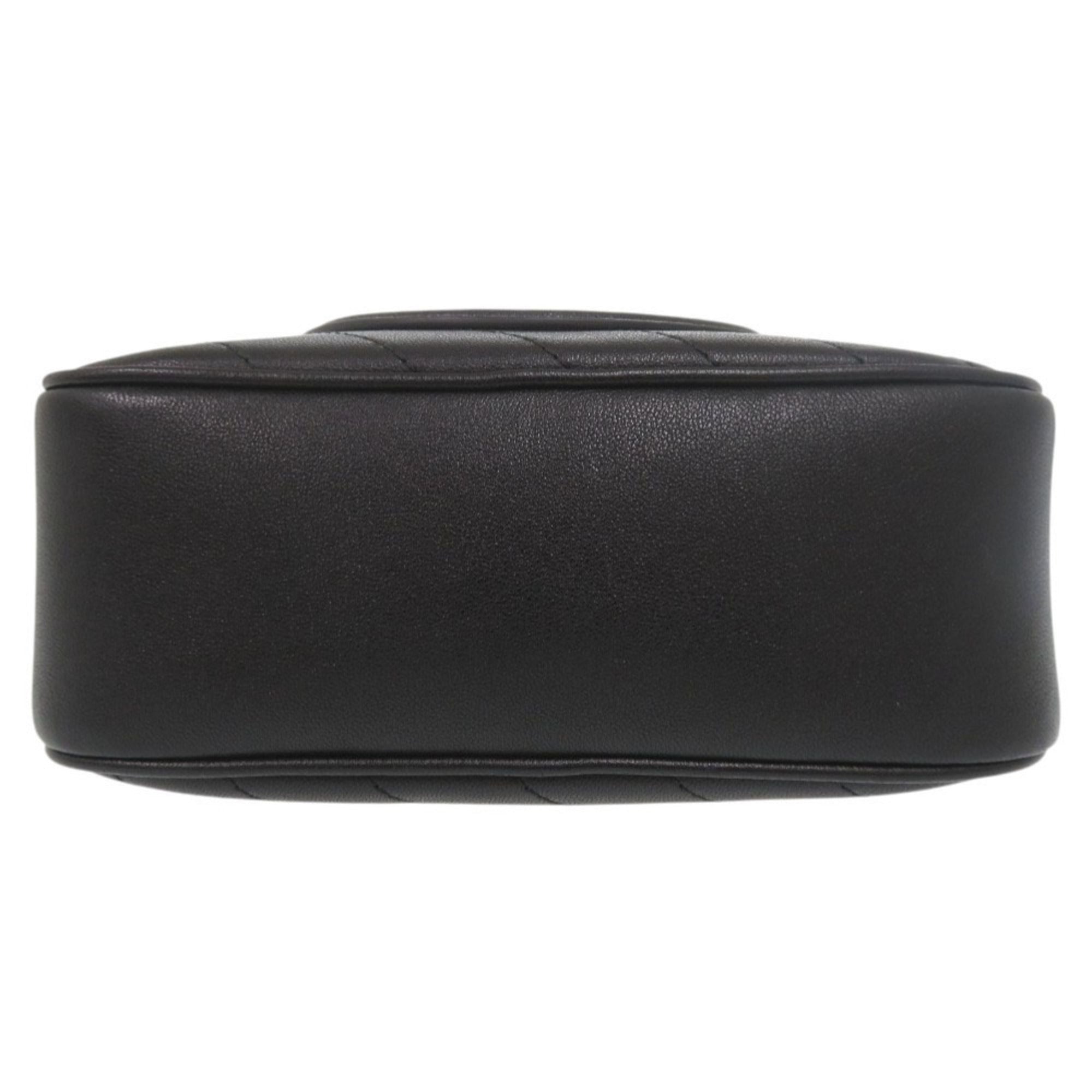 Gucci Black Leather Shoulder Bag (Pre-Owned)