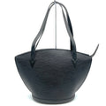 Louis Vuitton Black Noir Epi Leather Shoulder Bag (Pre-Owned)