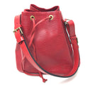 Louis Vuitton Red Leather Shoulder Bag (Pre-Owned)