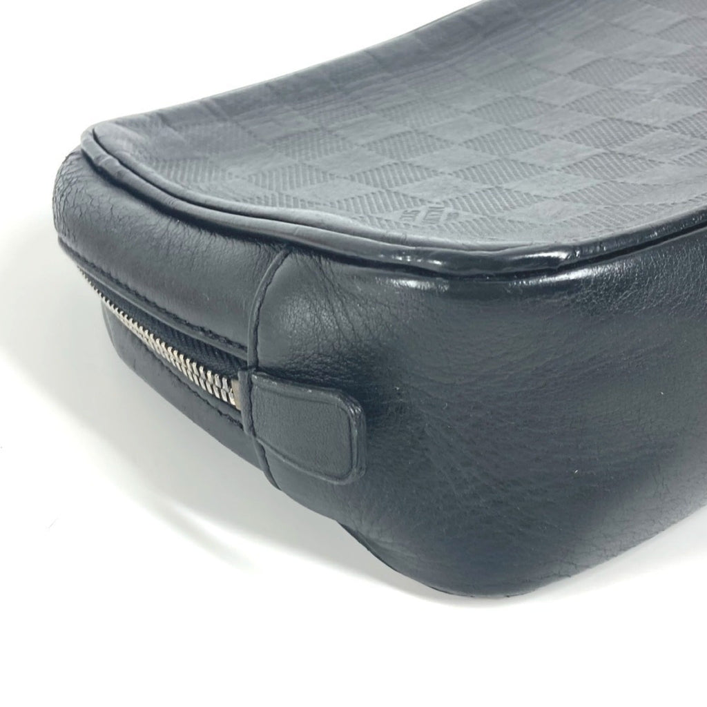 Louis Vuitton Damier Infini Black Onyx Damier Infini Clutch Bag (Pre-Owned)