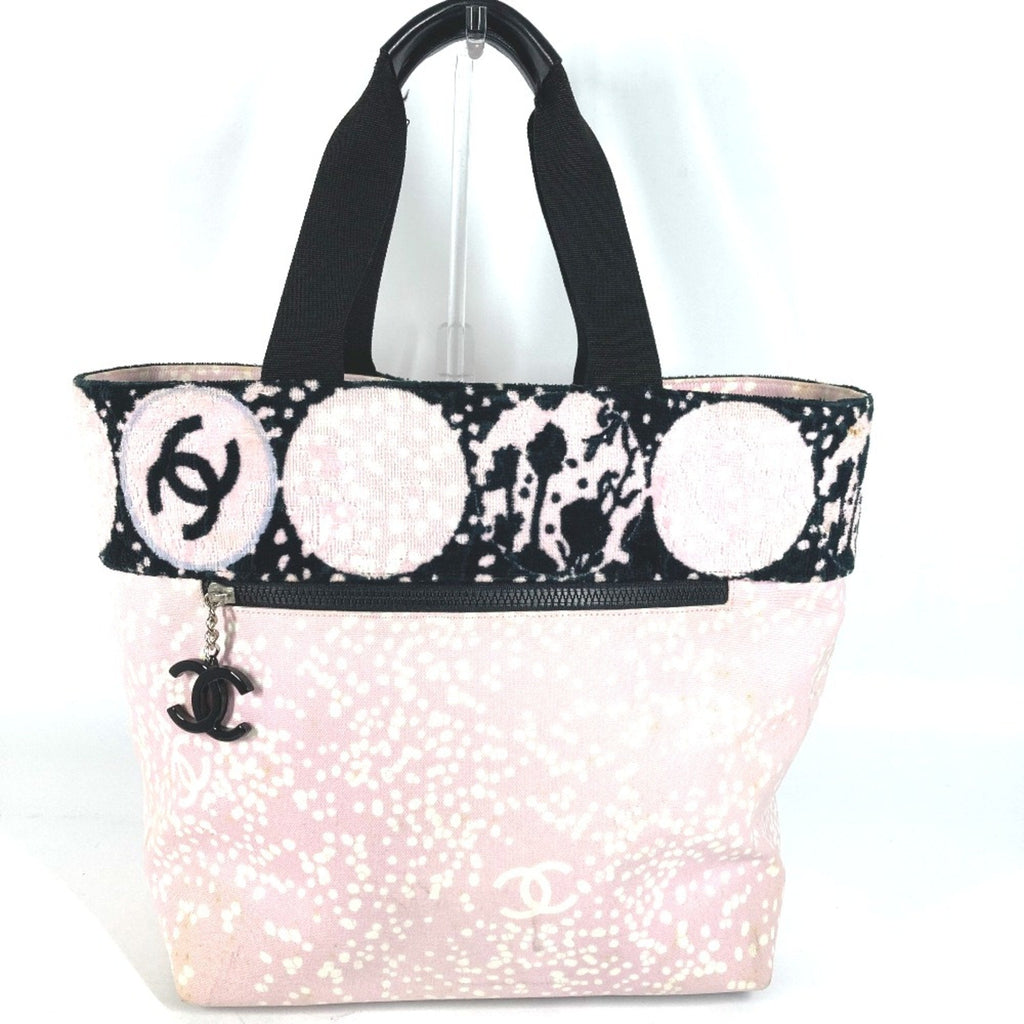 Chanel Pink Cotton Shoulder Bag (Pre-Owned)