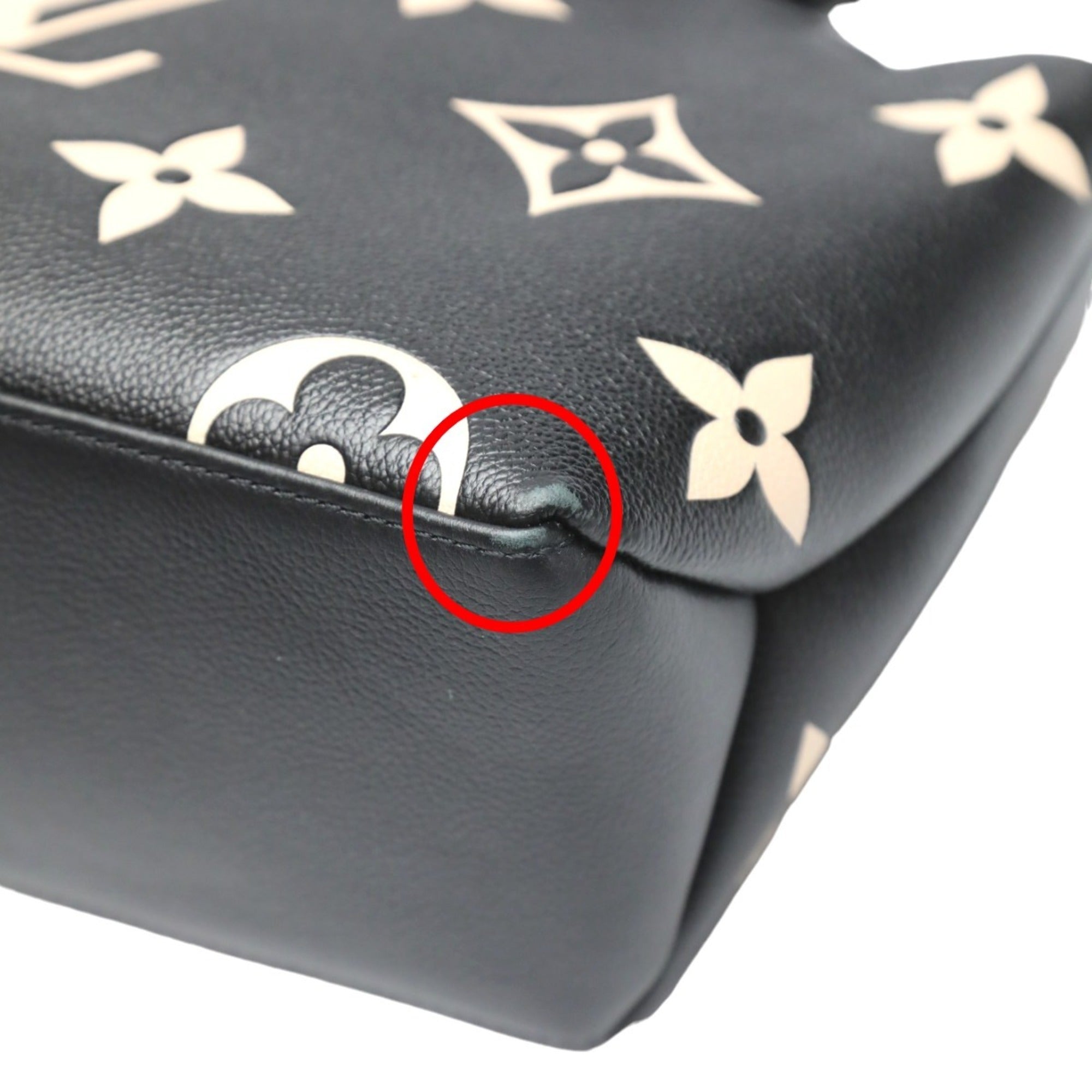 Louis Vuitton Black Monogram Empreinte Shoulder Bag (Pre-Owned)