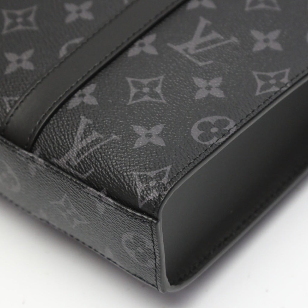 Louis Vuitton Black Monogram Eclipse Canvas Shoulder Bag Tote Bag (Pre-Owned)