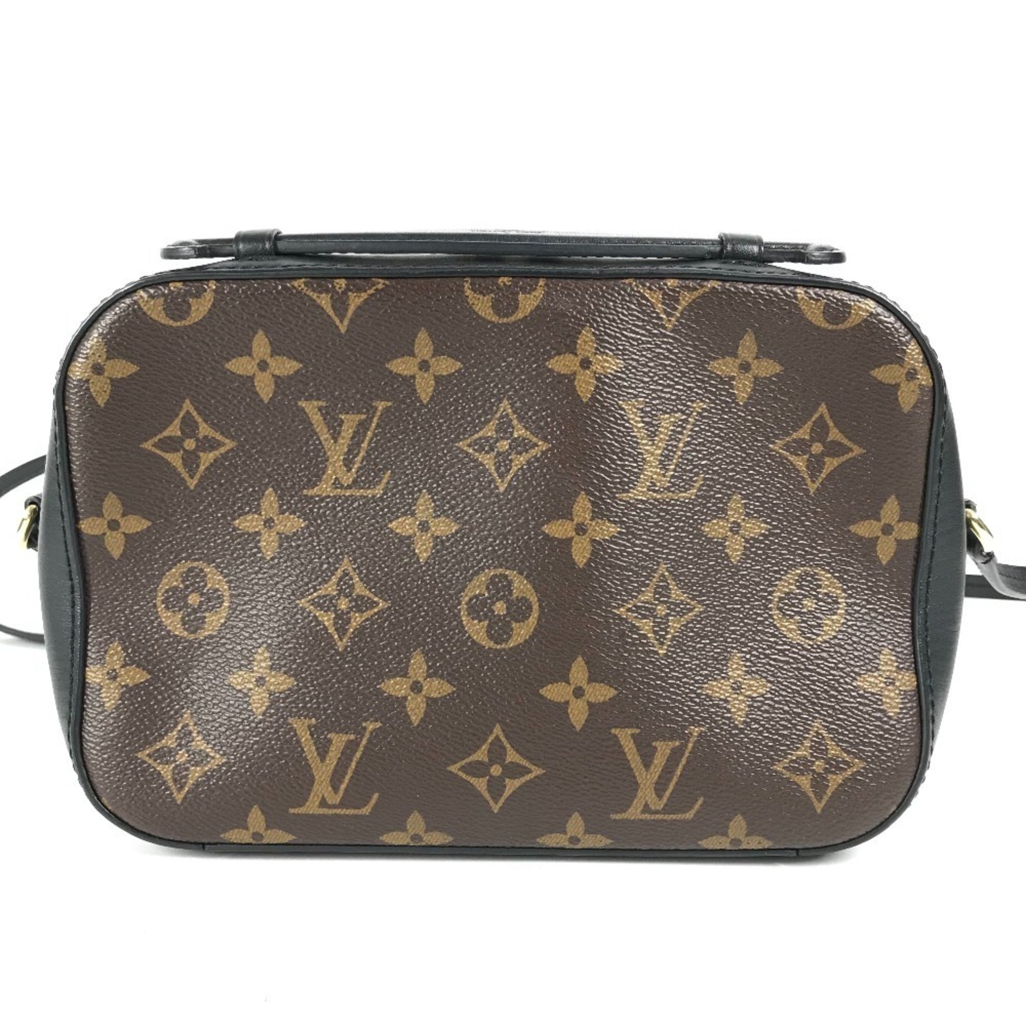 Louis Vuitton Black Brown Noir Monogram Pochette Shoulder Bag (Pre-Owned)