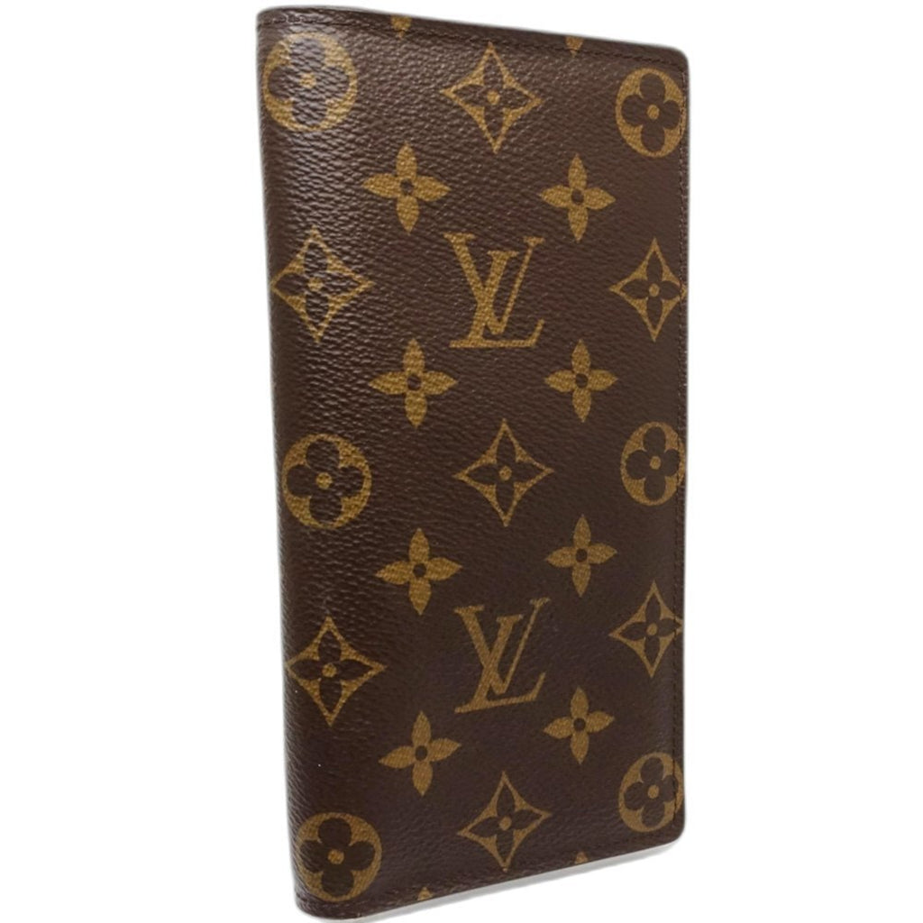 Louis Vuitton Brown Monogram Monogram Long Wallet (Bi-Fold) (Pre-Owned)