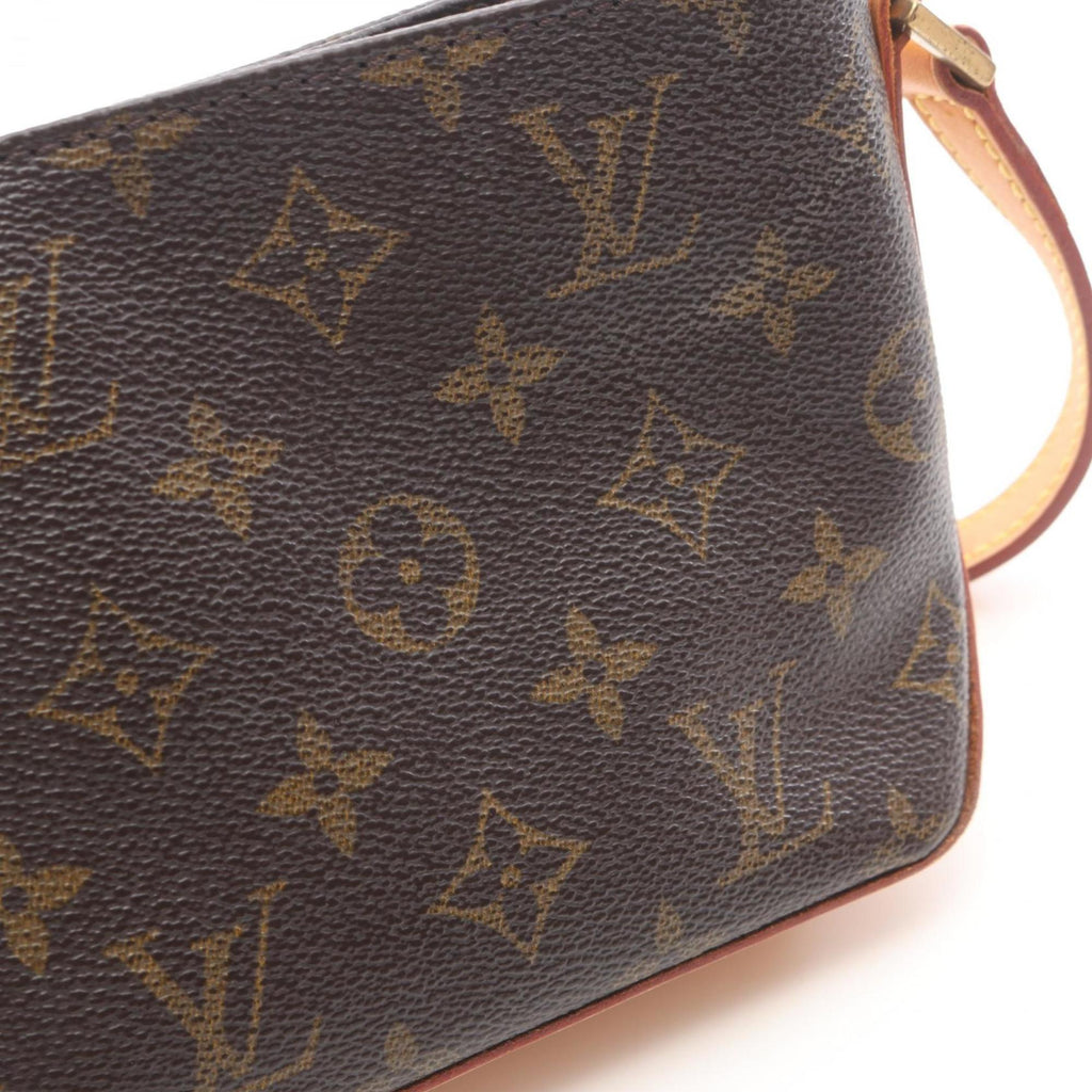Louis Vuitton Brown Monogram Pvc Coated Canvas Leather Shoulder Bag (Pre-Owned)