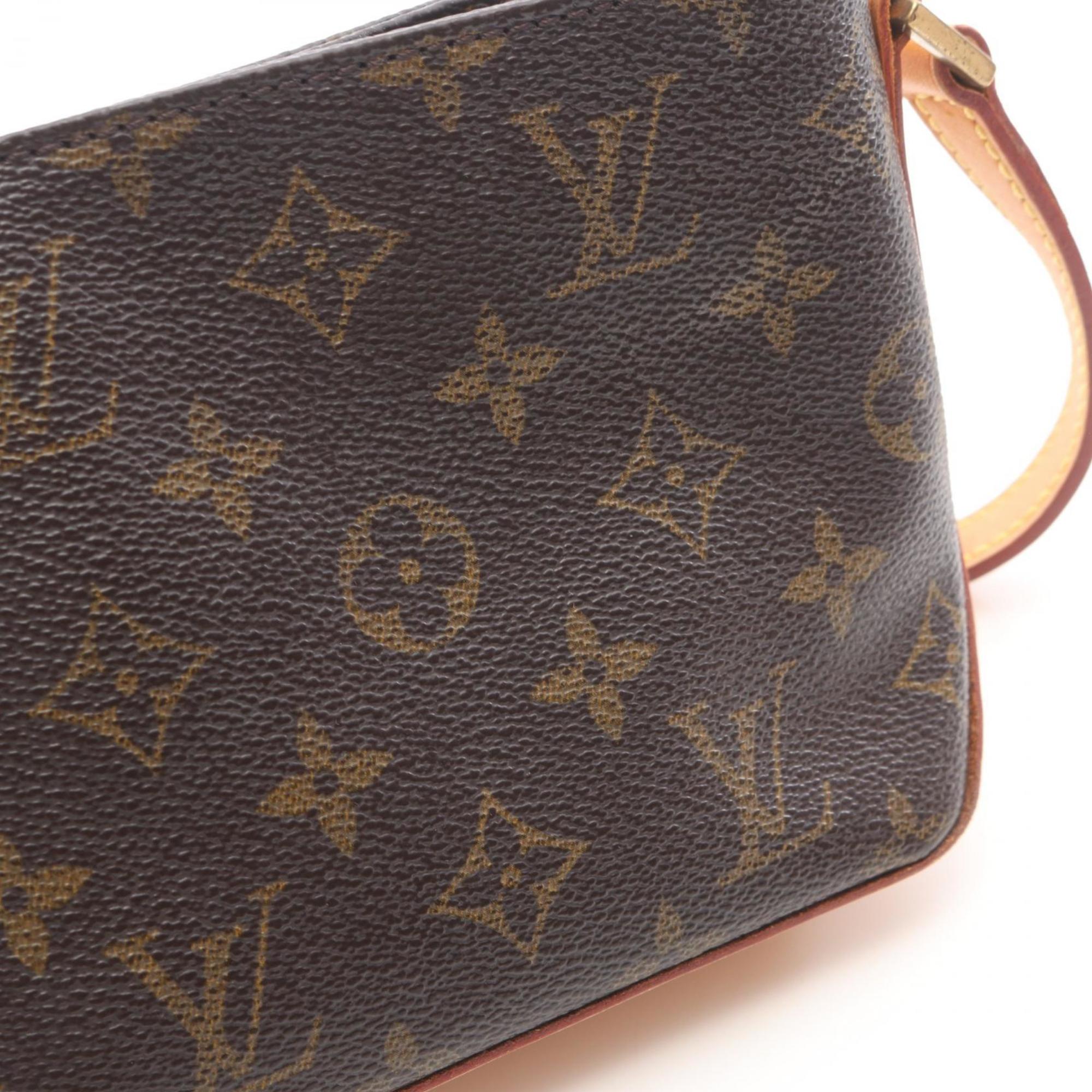Louis Vuitton Brown Monogram Pvc Coated Canvas Leather Shoulder Bag (Pre-Owned)