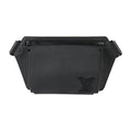 Louis Vuitton Black Noir Leather Pouch Sling Bag (Pre-Owned)