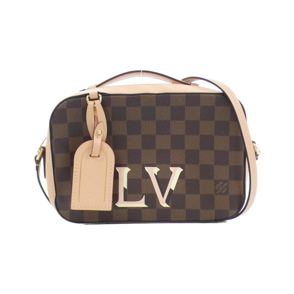 Louis Vuitton Damier Ebene Coated Canvas Shoulder Bag (Pre-Owned)
